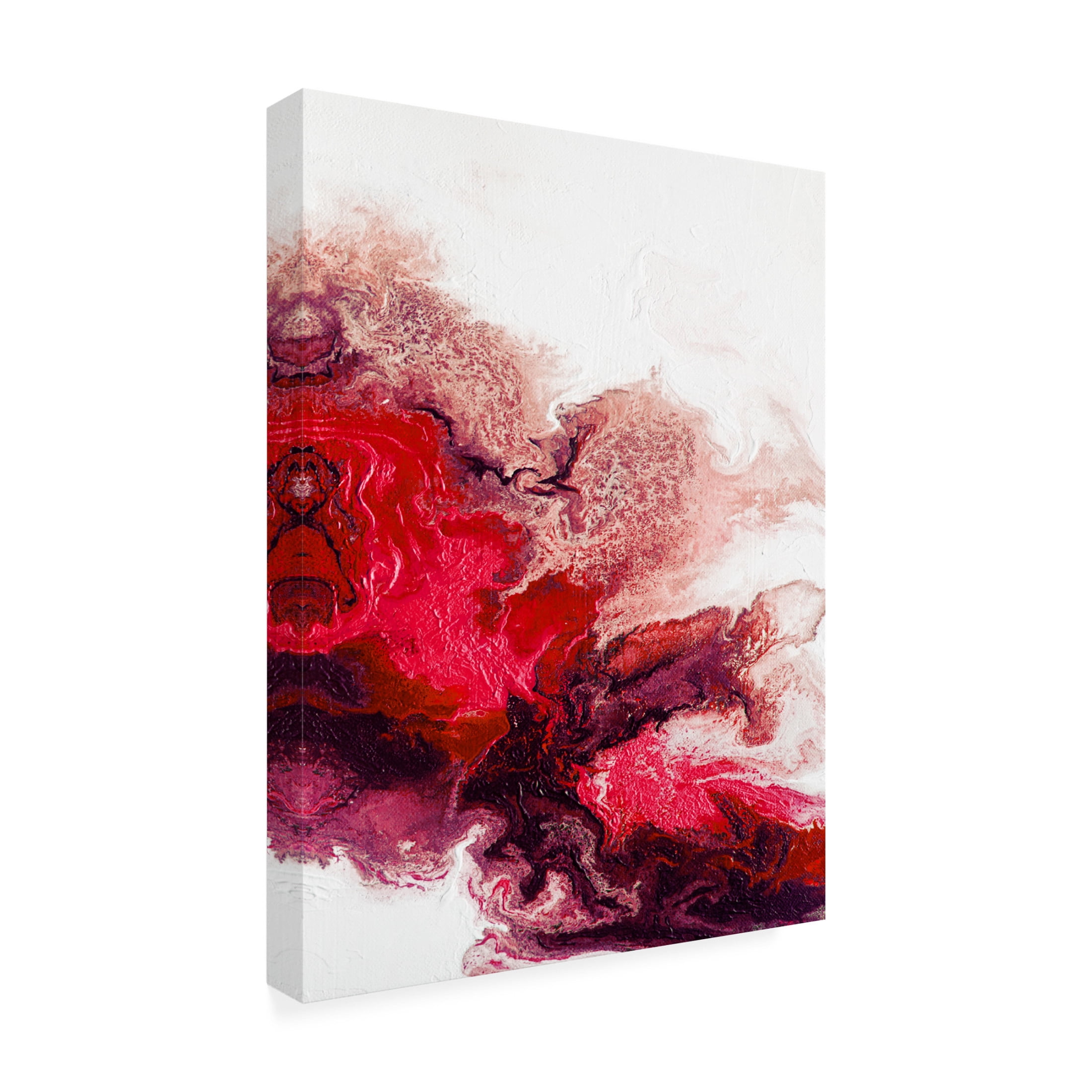 Trademark Fine Art Alyson Storms Rainbow Smoke 3 Canvas Wall Art