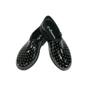 Sloggers Women's Rain & Garden Shoes - Black & White Polka Dots, Style 5113BP