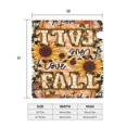 thumbnail image 4 of Uemuo I Love Fall Most Of All Pattern Mailbox Covers Magnetic Standard Mailbox Covers Holiday Mailbox Wraps for Christmas Garden Yard Home Outdoor Decor-21x18 in, 4 of 8