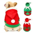 thumbnail image 5 of Limei Santa Cat Dog Costume Christmas, Winter Warm Sweater Hoodies for Small Doggies Kitten Pet Clothing Party Cosplay Dress, 5 of 7