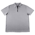 thumbnail image 4 of VgaVtl Polo Style Shirts for Men Summer Short Sleeve Knit Mens T Shirts Casual Zipper Solid Color Vacation Collared, 4 of 9