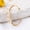 2, variant on Natural crystal raw stone silk wrapped bracelet hand-woven natural amethyst white crystal bracelet