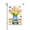 Color 10, variant on Welcome Flower Garden Flag For Home Outdoor Garden Yard Decor 12x18 Inch