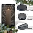 thumbnail image 4 of 1pcs Decorative Hurricane Candle Holder Set - Retro/Elegant Lantern Style Table Center Decoration for Wedding/Party/Home, 4 of 6