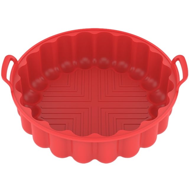 MasteelfCA Doublure en Silicone pour Friteuse à Air Chaud Réutilisable Tapis Antiadhésif pour Friteuse à Air
