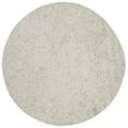 thumbnail image 2 of SAFAVIEH Abstract Brock Geometric Area Rug, Ivory/Light Blue, 4' x 4' Round, 2 of 8