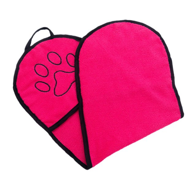 Dsscvnef Dog Towels for Drying Dogs Dog Bath Towel Microfiber With Silicone Pet Brush Pet Towel Pet Towels for Dogs Microfiber Towel Pet Microfiber Dog Towels