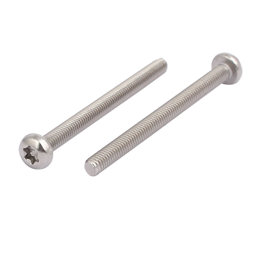 Unique Bargains M4x50mm 304 Stainless Steel Button Head Torx Screws