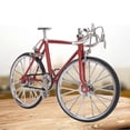 thumbnail image 2 of 1:10 Mini Dollhouse Bicycle Alloy Miniature Simulated Bike Vehicle Model Toy AccessoryRed, 2 of 4