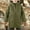 Army Green, variant on Men Coat Wool Heavy Winter Leisure Jacket Pure Color Plus Size Casual Sweater