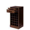 thumbnail image 5 of Walnut brown modular 28 - wine buffet / Suitable for home wine organization, 5 of 7