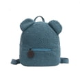 thumbnail image 1 of Douhoow Women Mini Backpack Bear Ear Fleece Bag Casual Shoulder Bag, 1 of 4