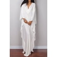 thumbnail image 5 of Vestido largo tipo caftán YouKD de Cover Up Dress para mujer, talla grande, 5 of 5