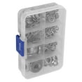 thumbnail image 1 of Assortiment de Rondelles Plates et de Serrures, Rondelles Plates, M5 M6 M8 M10 Acier Inoxydable pour Usage Domestique Utiliser comme Atelier de Réparation, 1 of 8