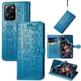 thumbnail image 2 of Funda Cartera FOXDOCK para XIAOMI POCO X5 Pro , Flip PU con Relieve de Gatos y Perros, Tarjetero y Soporte, 2 of 6
