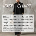 thumbnail image 2 of Morttic Women's Stand Collar Long Sleeve Single-Breasted Jumpsuit – Casual Relaxed Straight Long Jumpsuit with Side Pockets Navy Blue，L, 2 of 2