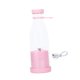 thumbnail image 3 of Licuadora eléctrica de viaje personal de 420 ml, vaso para licuadora de picnic, multifuncional Rosa, 3 of 9