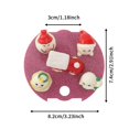 thumbnail image 2 of Large Diameter Snowman Old Man Soft Plug Three Cover for Festive Party Cups and Mugs, 2 of 6