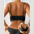 thumbnail image 7 of Womens Lace Lingerie Bra, Soft Deep V Push up Brassieres, Comfortable No Underwire Support Lingeries, 7 of 7