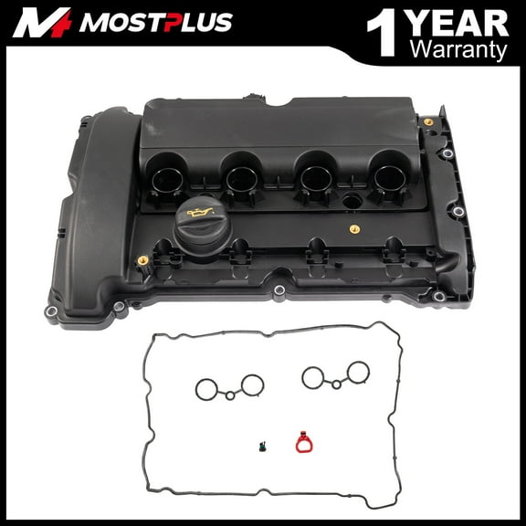 MOSTPLUS Engine Valve Cover w/Gasket for 2007-2012 Mini Cooper S JCW R55 R56 R57 R60 1.6L