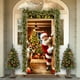 thumbnail image 1 of Adornos navideños, adornos navideños, regalos navideños, cubierta de puerta navideña, cortina de puerta de reno de Papá Noel, decoración festiva para fiestas, decoración de cubierta de puerta colgante, 1 of 6