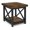 Brown, variant on Bowery Hill Farmhouse Wooden Carpenter End Table in Brown Finish