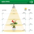 thumbnail image 2 of Grow Lights SANSI 96 W de espectro completo con trípode para plantas de interior, 2 of 9