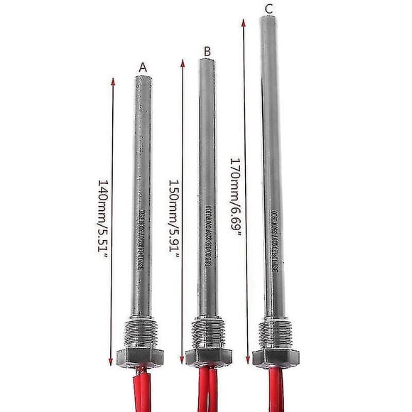 350w 220v Ignition Igniter Hot Rod Wood Pellet Stove 10*140/150/170mm M16*1.5 10x140mm / 10x150mm / 10x170mm a