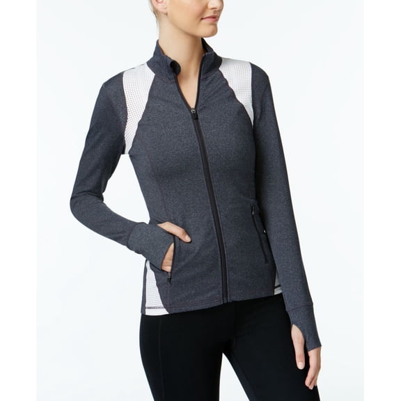 Ideology Womens Fitness Workout Athletic Jacket Size XL