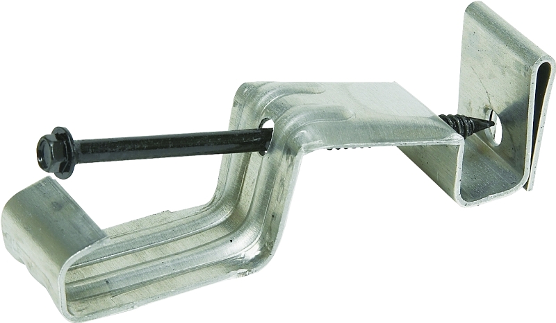 6inch Gutter Hangers (60Pcs) with Pre-Inserted Quick Screw Gutter Clips
