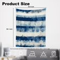 thumbnail image 5 of Pink Abstract Marble Wall Tapestry, Blue Geometric Wall Hanging Large Tapestry Decoration Polyester Fiber White Hem Around For Dorm Room Bedroom 59.1 X 39.4 In, 5 of 6
