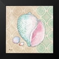 thumbnail image 2 of Brent, Paul 20x20 Black Modern Framed Museum Art Print Titled - Serene Seashells II, 2 of 5