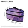 thumbnail image 6 of HELLHERO Travel Iron Holder Bag Starlit Night Steam Iron Carrying Case for Handheld Garment Steamer, Case Only, 6 of 6