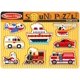 thumbnail image 1 of Rompecabezas de Vehículos Melissa & Doug con 8 piezas y Sonido Sensor de Luz Infantil Melissa & Doug MD-9453, 1 of 2