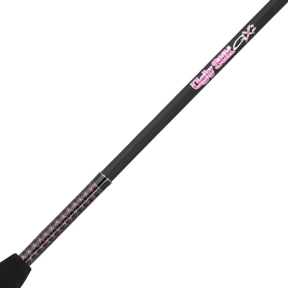 Ugly Stik 6' GX2 Ladies' Spinning Rod, Two Piece Spinning Rod