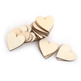 thumbnail image 2 of Fyearfly Formas De Corazón De Madera, Discos De Corazones De Madera Ornamento En Forma De Corazón, Adornos Artesanales De Bricolaje, para Bodas, Placas, Fabricación De Tarjetas Artesanales(40mm), 2 of 5