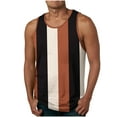 thumbnail image 1 of Color Su Propio Pijamas, el Tiempo Libre de los Hombres Fitness Home Wear Fashion Streak Printing T-Shirt Deportes, 1 of 4