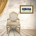 thumbnail image 3 of Holland, J. 18x10 Gold Ornate Wood Framed with Double Matting Museum Art Print Titled - Vibrant Horizon II, 3 of 4