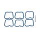 thumbnail image 1 of 1Set Engine Valve Cover Gasket Kit for 12 V 5.9L 12V 6BT 5.9 3902666 3910824, 1 of 5