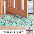 thumbnail image 3 of Pioneer Flower Floral Print Pattern Door Rugs,Washable Non Slip Door Mats Indoor,Decorative Door Mats,Entry Mat Indoor for Entrance,Bedroom,Kitchen,Bathroom,17"x30", 3 of 6