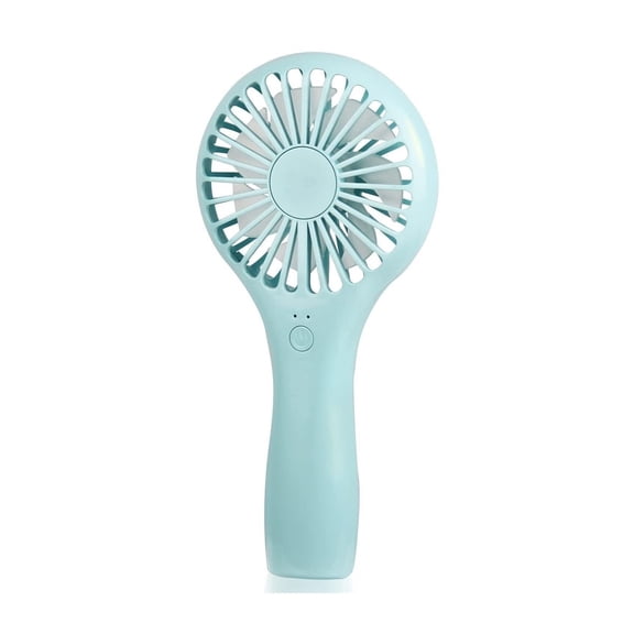 Mini Portable Fan - Powerful Personal Handheld Battery Operated Rechargeable Fan with Speed Adjustable Small Eyelash Design for Stylish Kids Girls Women - Indoor/Outdoor Travel, Beige