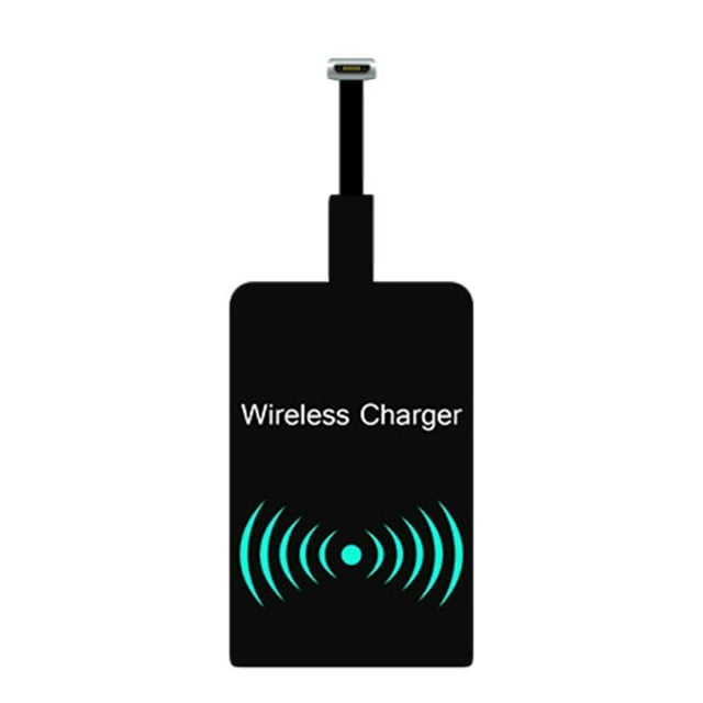 fashionhome Chargeur Sans Fil Universel pour Téléphone Récepteur Micro USB Autocollant de Charge Sans Fil pour Accessoires de Charge Android reverse 1ensemble