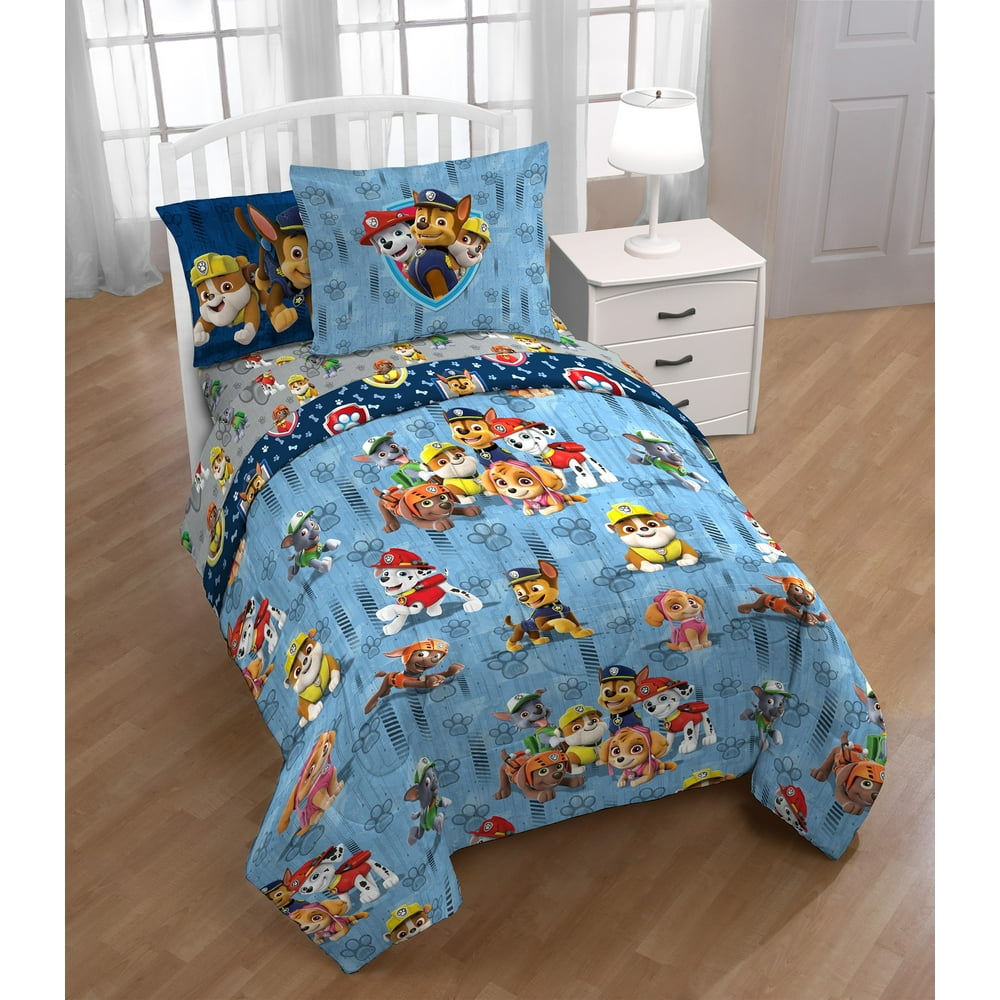 paw patrol bedding twin set