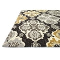 thumbnail image 2 of Loloi Francesca 2'3" x 3'9" Hand Hooked Rug in Charcoal, 2 of 2