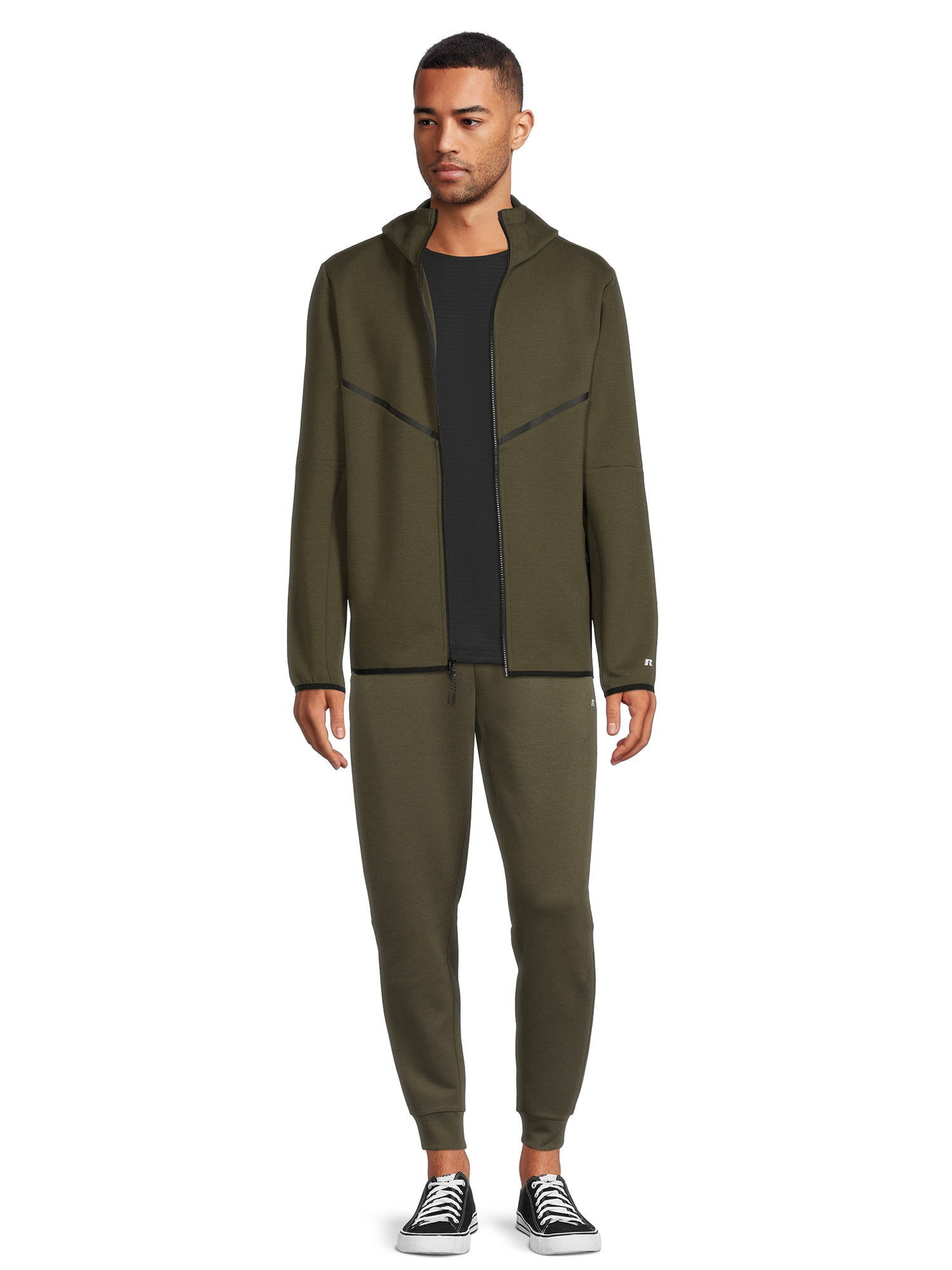Russell Men's and Big Men's Active Fusion Knit Jogger Pants, Sizes Up to 5XL