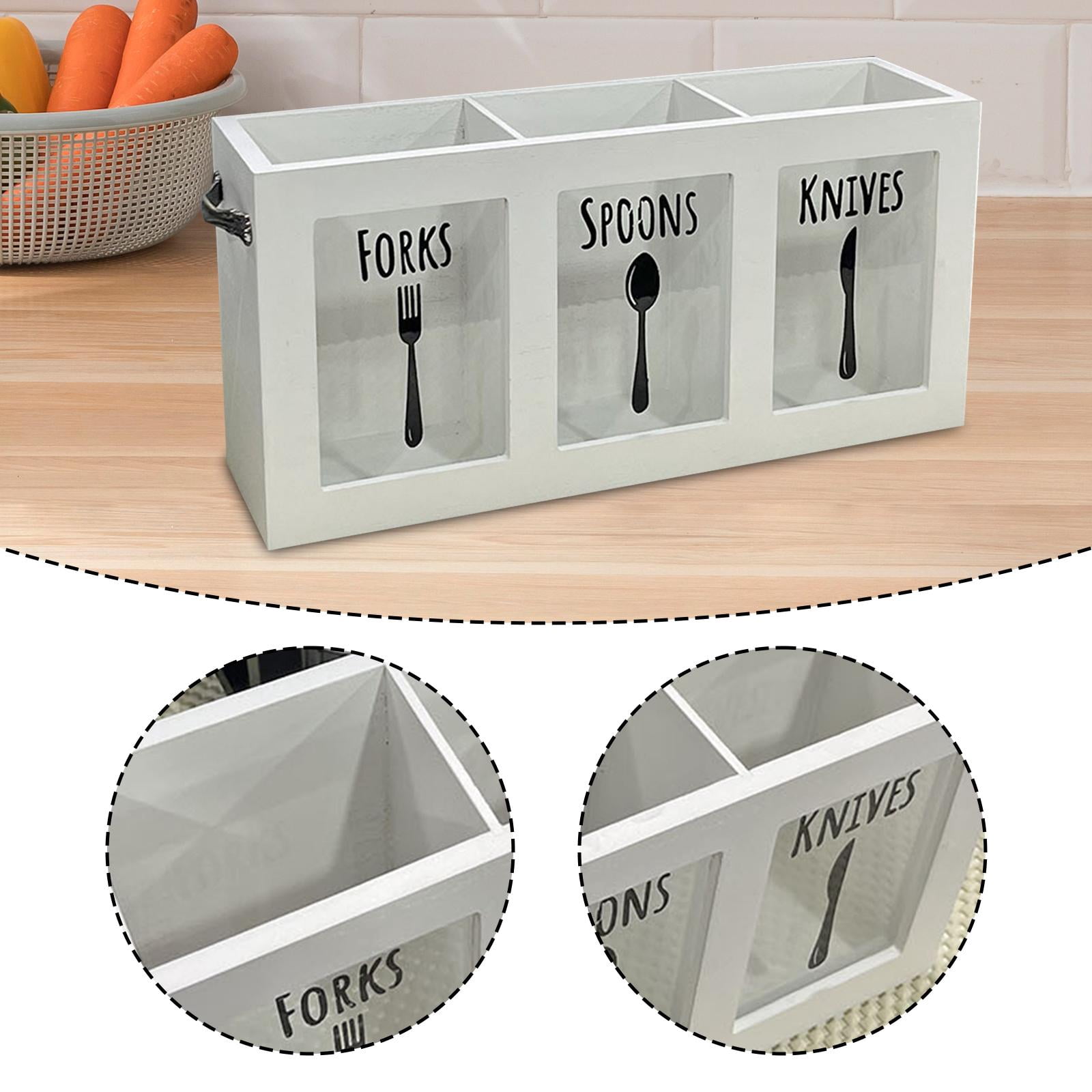 QSTDGVPW Kitchen Utensil Holder Cooking Utensil Crock for Countertop Home Decor Party White