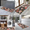 thumbnail image 2 of Pioneer Flower Floral Print Pattern Kitchen Rug Mat,Kitchen Runner Rugs Non Skid Washable,Decorative Kitchen Floor Mats for Kitchen,Sink,Laundry,17"X47", 2 of 5