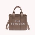 thumbnail image 3 of Bolso Bandolera Con Letras Bolso Compras Gran Capacidad para El (Caqui), 3 of 9