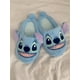 thumbnail image 1 of Disney-zapatillas de Lilo y Stitch de dibujos animados para el hogar, pantuflas de algodón antideslizantes para interiores, pantuflas cálidas de felpa de invierno, regalo 36-39, 1 of 5