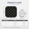thumbnail image 3 of Vsdgher Mallards And Snowflakes Print Car Windshield Sun Shade, Reflective Sunshade Window Sunshade Sun Visor Protector Fit for Cars,Trucks,SUVs-Medium, 3 of 6